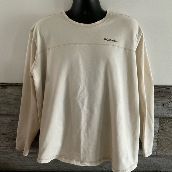 Columbia Omni-wick cream long sleeve shirt size XXL - Picture 1 of 4